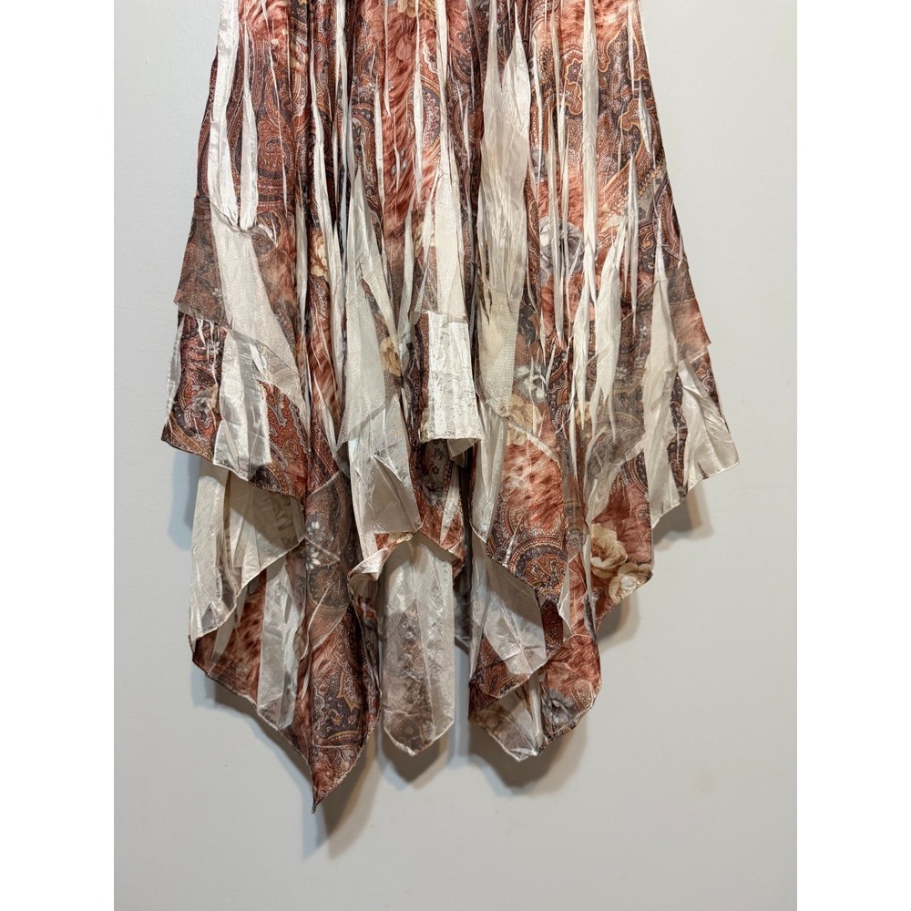 Pretty Angel Fairy Grunge Handkerchief Dress Size Small Festivalcore Whimsigoth - Picture 3 of 8